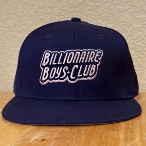 Blue Billionaires Boys Club Pink Logo BBC New Era 59Fifty Hat 7 1/2